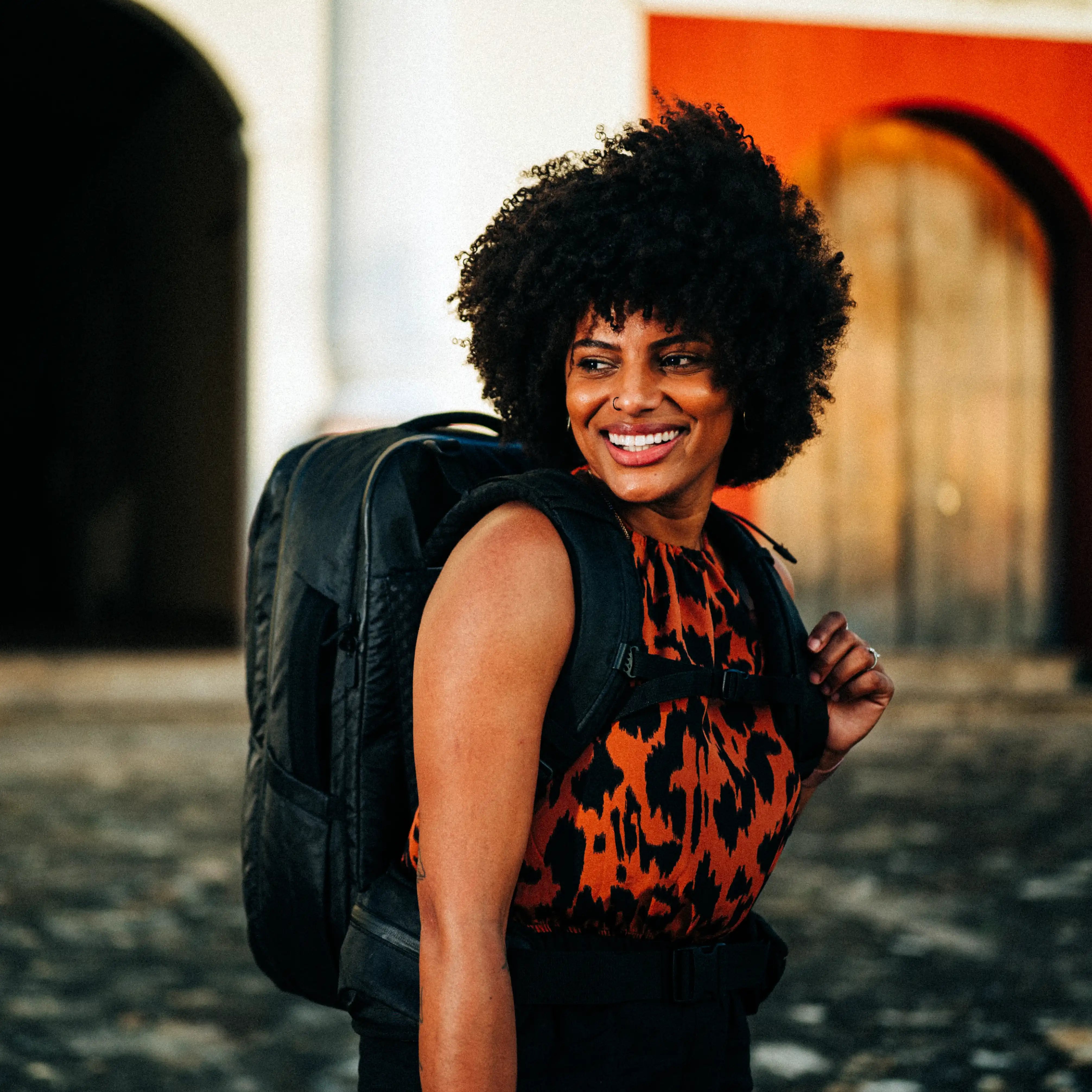 best travel backpack tortuga Pro 40L Black The carry on backpack that expands to give you more space when you need it Tortuga Travel Backpacks | Award-Winning