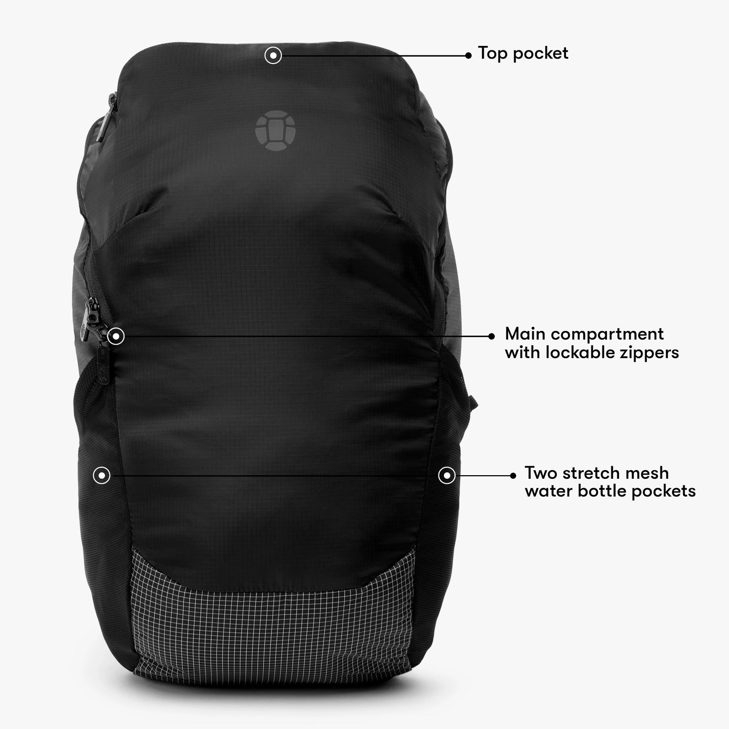 Backpacks with side water bottle pockets sales