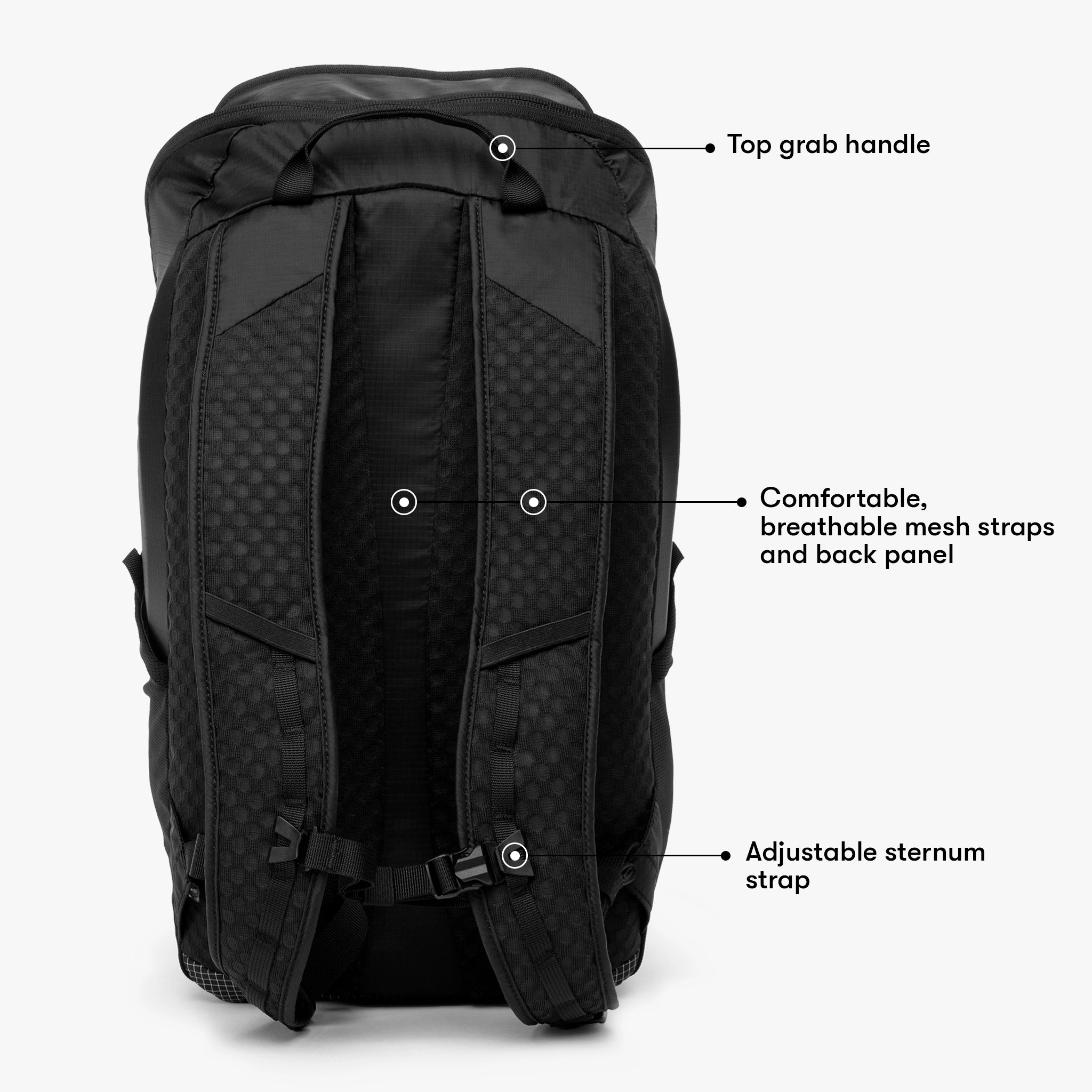 best backpacks comfortable straps laptop water resistant roomy Packable Backpack by Tortuga