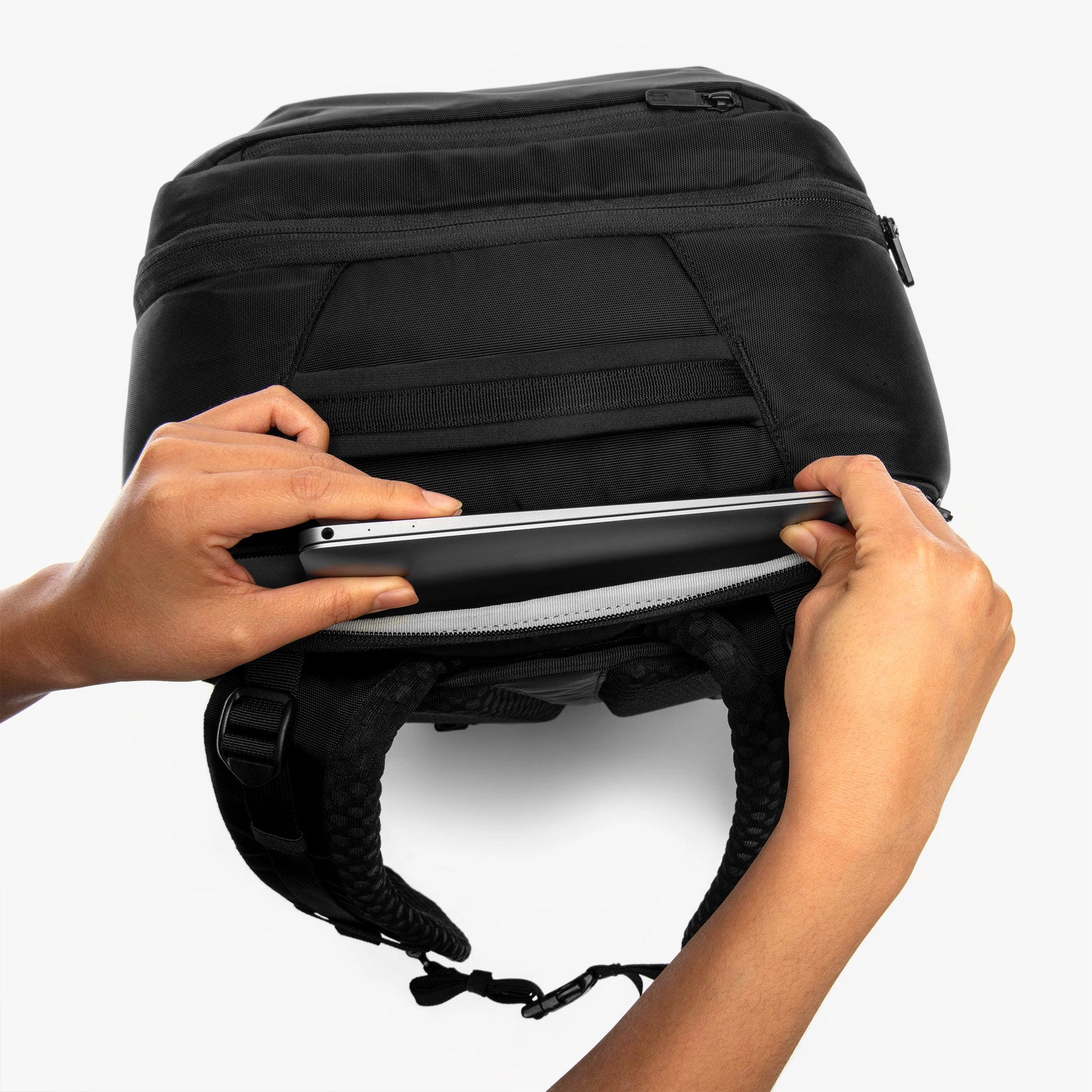 backpacks without laptop compartment Tortuga Travel Backpack Lite 40L Black