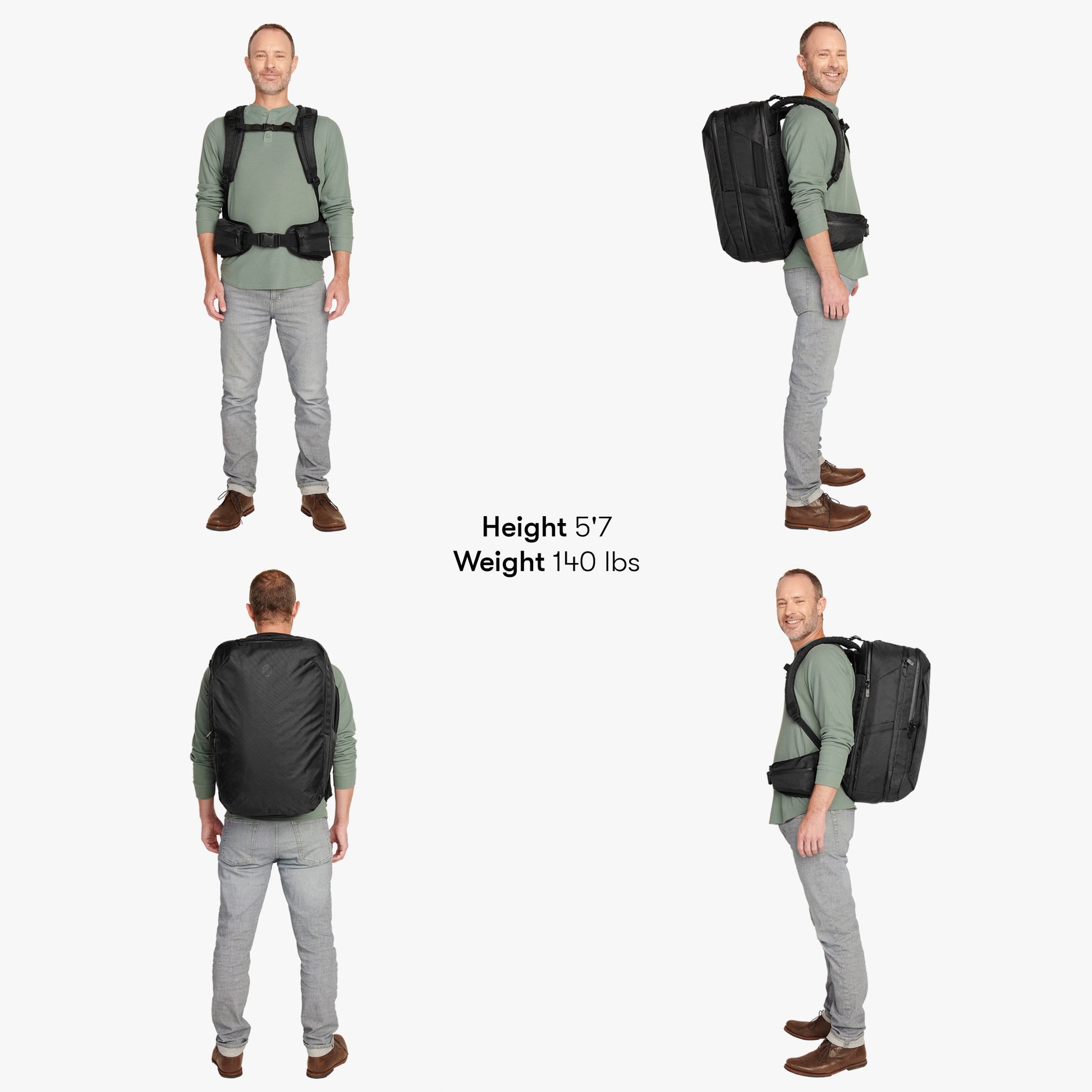 Travel Backpack Pro 40L by Tortuga Award Winning Carry On Bag
