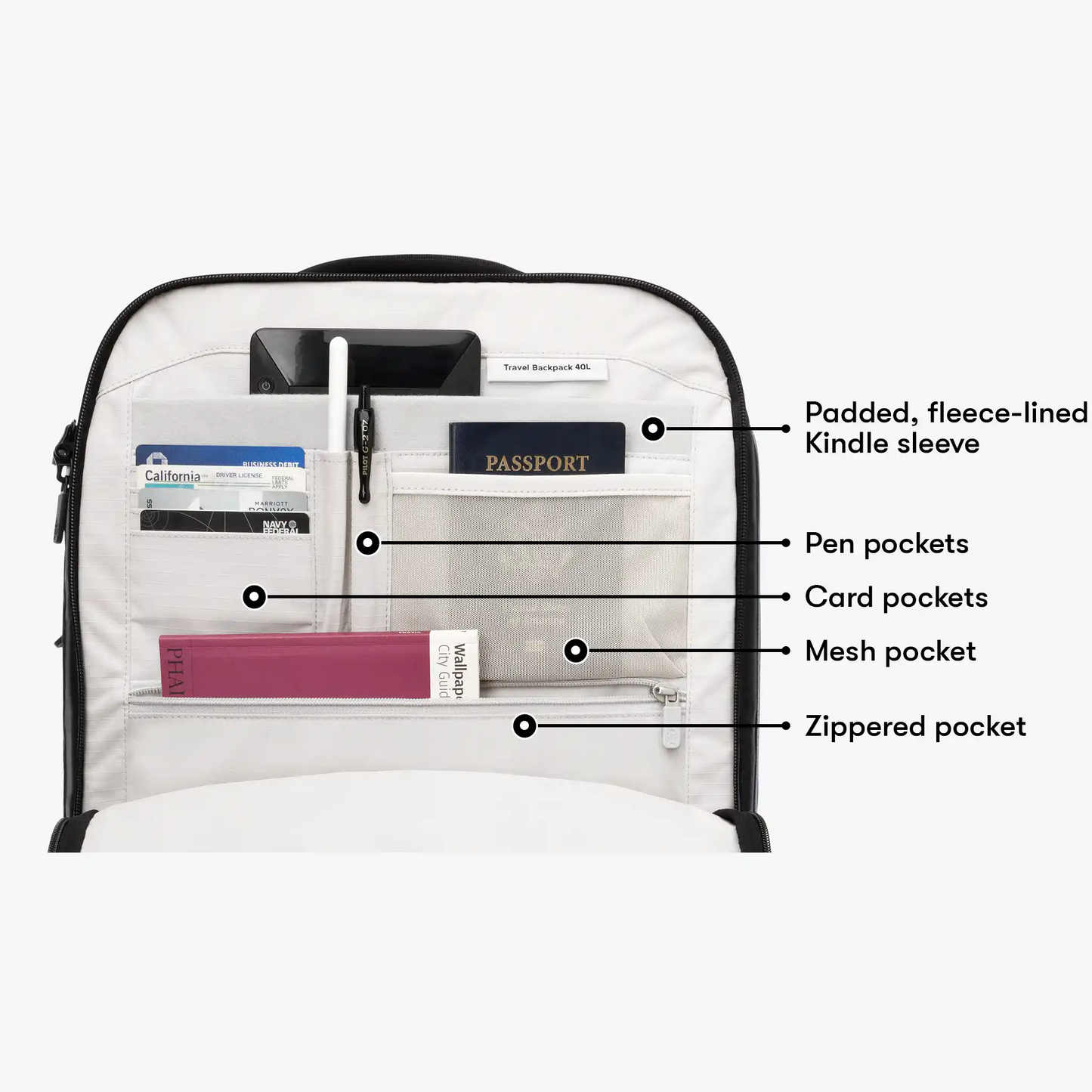 Organizer pocket