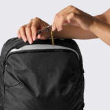 Top pocket with key clip