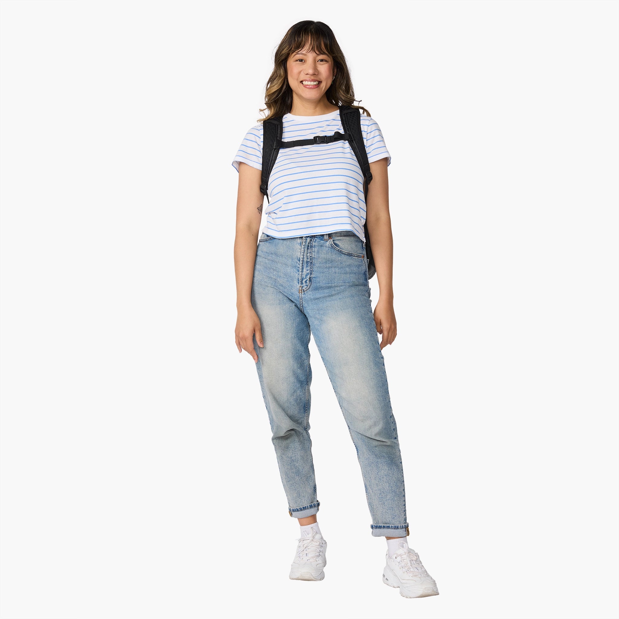 Daypack Pro on Faye (5'7")