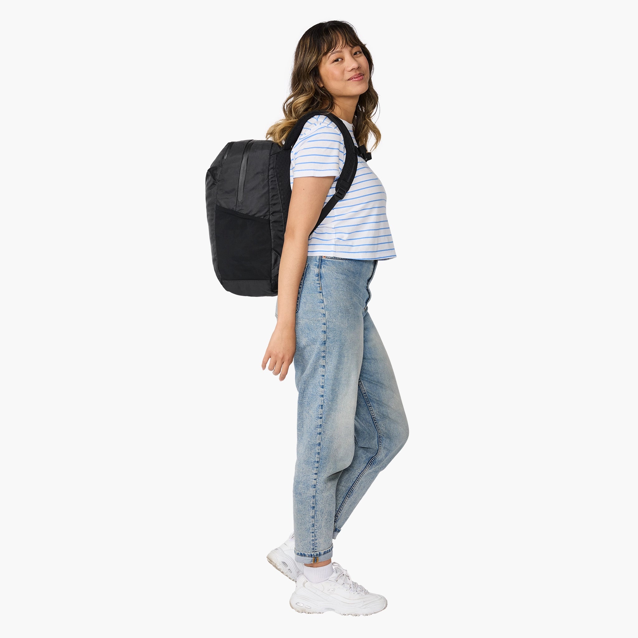 Daypack Pro on Faye (5'7")