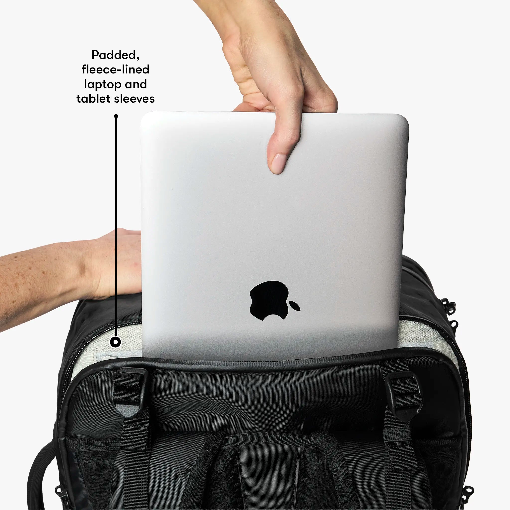 backpacking laptop or tablet Travel Backpack Fits 17 Inch Computer & With USB Charging Port Black Protect and organize your gear like a boss with multiple compartments heavy duty hiking backpacks large