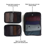 Set of 3 cubes: 1 large cube and 2 small cubes